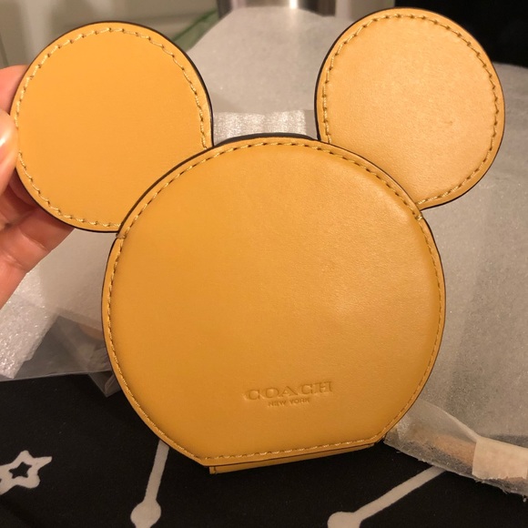 Coach x Disney Mickey Mouse Coin Case - Picture 7 of 8